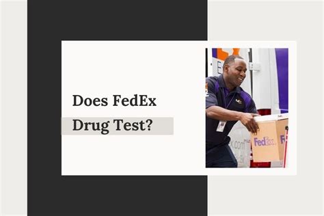 Do fedex do drug test - UPS Drug Test. Yes, UPS drug tests as a prerequisite for some positions. The requirement for drug tests seems to vary by both location and position. Drug tests do not appear to be required for any corporate or administrative positions. Although drug tests are not always required, UPS reserves the right to perform random …